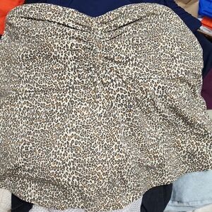 American Eagle Outfitters Leopard Print Tank Top